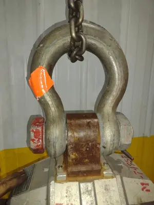 50,000 LBS MSI MODEL #6260CS TRANS-WEIGH WIRELESS CRANE SCALE: YOBRO #24762