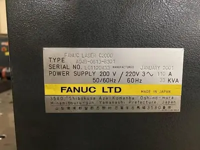 USED 2001 AMADA PULSAR 2415III