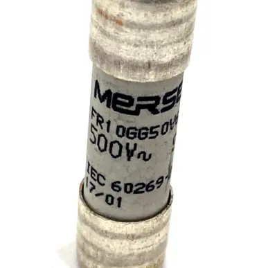 New | in-Stock MERSEN FR10GG50V6, K215128 Fuses | Maverick Industrial Sales #1108362