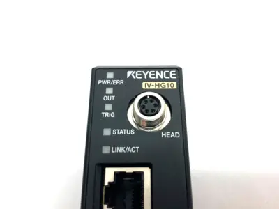 USED KEYENCE SENSOR AMPLIFIER FOR IV-HG, MAIN UNIT, 32-PROGRAMS