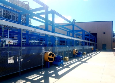 Biomass Bale Handling & Grinder System