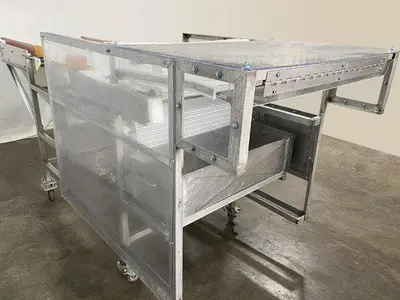 8.5' Long Modular Belt Conveyor