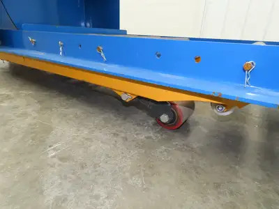 Walkie Battery Transfer Carriage Changer Manual Puller Lift Vestil Pallet Jack