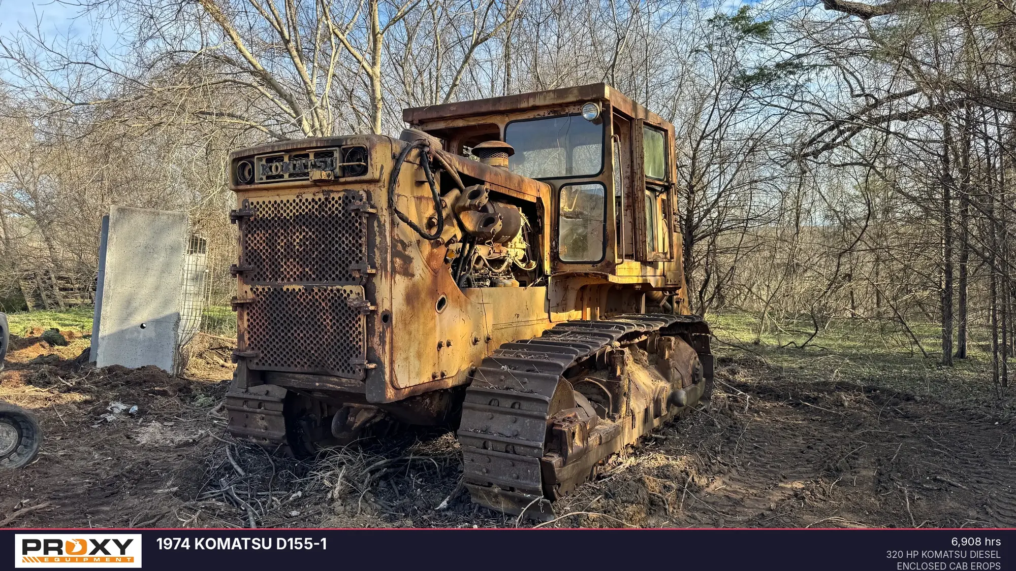 Used 1974 KOMATSU D155-1 Bulldozers Virginia US | Proxy Equipment #1388691
