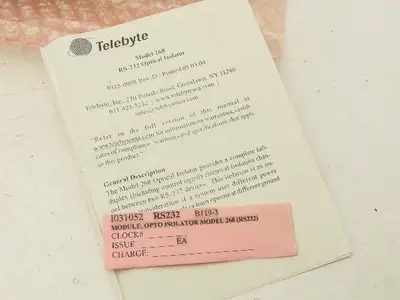Used TELEBYTE _UNKNOWN_ PLC Ethernet Equipment | Arrow Industrial #557240