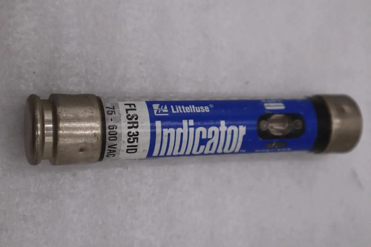 LOT OF 2 - FLSR 35 ID  Littlefuse 600 Volt Indicator Fuses - STOCK K-4025CC