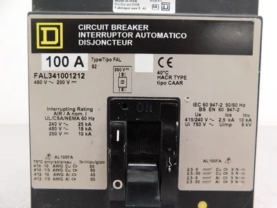 Used Square D FAL341001212 Circuit Breakers Ohio US | Equipment Recovery Corp. #1331037
