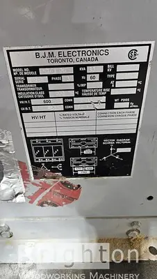 USED WADKIN PU 1319 USED HEAVY DUTY STRAIGHT LINE RIPSAW