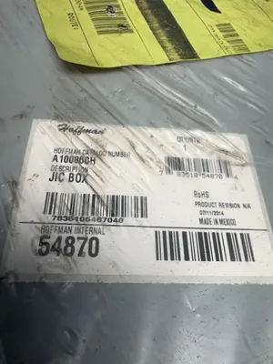 HOFFMAN A10086CH Electrical/PLC/Automation | ESS Industrial Equipment Sales (5)