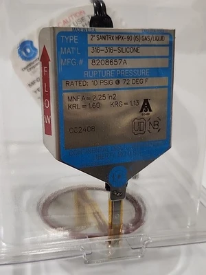 NEW Continental Disc Corp. 8208657A