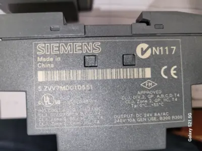 USED Siemens 6ED1 055-1FB10-0BA0 + 6ED1 052-1FB00-0BA5