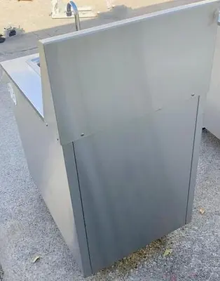 Qualserv Portable Sink On Casters