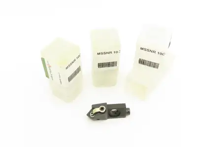 Walter Select MSSNR 10CA 3 Indexable Turning Insert Cartridge Lot of 3