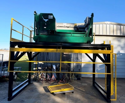 Derrick DE-1000 FHD oilfield decanter centrifuge, 316SS.