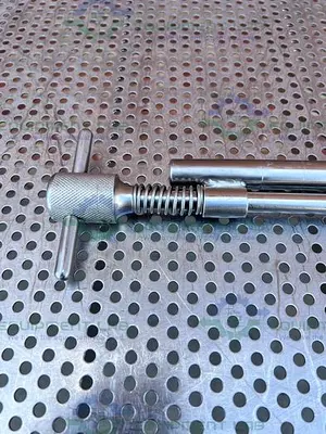 Stainless Steel  Pointed-Plunger Lance Sampler Probe w/ 18" Rod