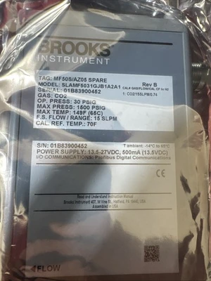 NEW Brooks Instrument SLAMF5031GJB1A2A1
