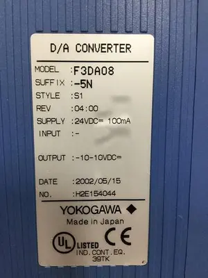 USED YOKOGAWA F3DA08-5N