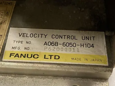USED FANUC A06B-6050-H104