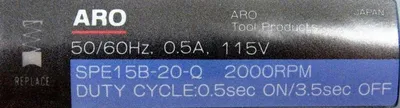 NEW ARO DELVO SPE15B-20-Q ELECTRIC SCREWDRIVER SPE15B20Q