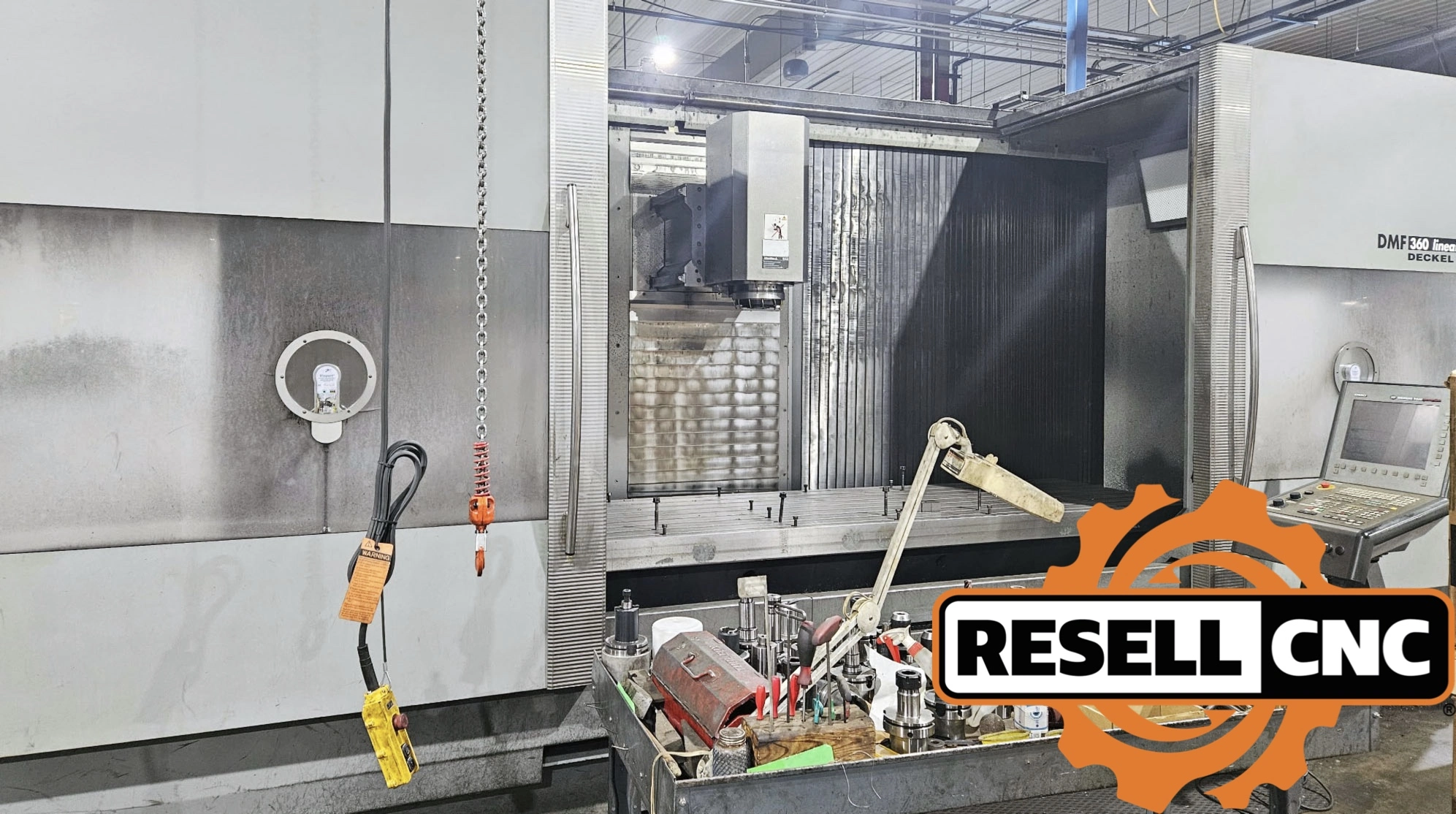 Used 2008 DMG DMF 360 Linear Vertical Machining Centers Florida US | Resell CNC #1277302