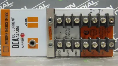 Moore Industries DCA/1-5V/SL1/117AC DC Current Alarm Module Used