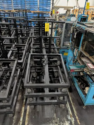 (18) Rolling Material Carts