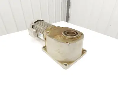 GTR Nissei FSMN-55-15-220 Gearmotor 2.2kw 220V 3PH 113rpm 15:1 Hollow Shaft