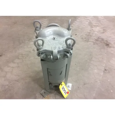 Used 2" FSI Filter Specialists Inc Stainless Steel Bag Filter