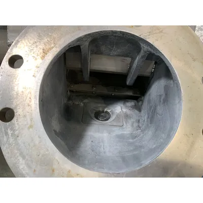 Used 10" Side Entry Flo-tronics Stainless Steel Offset Rotary Feeder Airlock