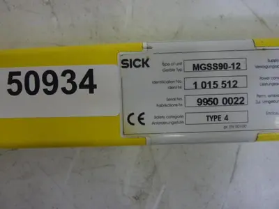 USED SICK OPTIC ELECTRONIC MGSS90-12