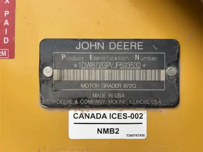 USED 2019 Deere 872GP