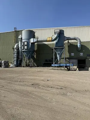 USED 2011 IMPERIAL SYSTEMS BRF 15-572-10 REVERSE CLEANING DUST COLLECTOR