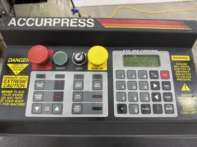 Used 1996 ACCURPRESS 7305 Press Brakes Georgia US | The Equipment Hub #1404247