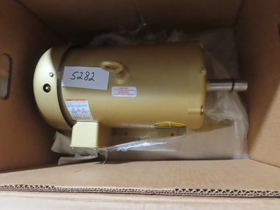 new surplus 5 hp Baldor Electric Motor