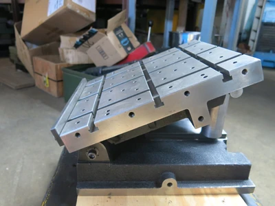 Excello 12″ x 12″ T-Slotted & Threaded Sine Plate