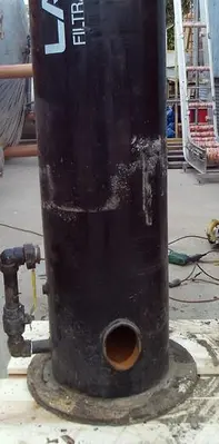 Separator, Hydrocyclone, Lakso, Mdl HTX-810V, C/St, D #S743349