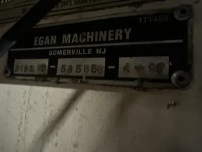 63" EGAN MAYER ROD COATING STATION