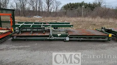 USED CUSTOM BUILT PALLET CONVEYOR LINE