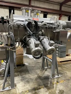 Used  600L  Littleford  Plow  Mixer  W/  Choppers