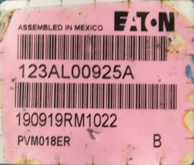NEW EATON 123AL00925A HYDRAULIC PUMP
