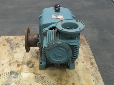 Cone Drive Gears Gear Reducer 500:1 Double Reduction 5Hp 3.5 RPM LH Gearbox