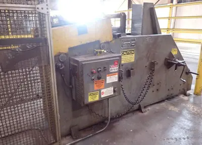 10000 LB X 12" X .187" JAYBIRD COIL CRADLE STRAIGHTENER
