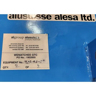 Used 25HP Alusuisse Alesa Pressure Blower Package 900 CFM @ 47" SP