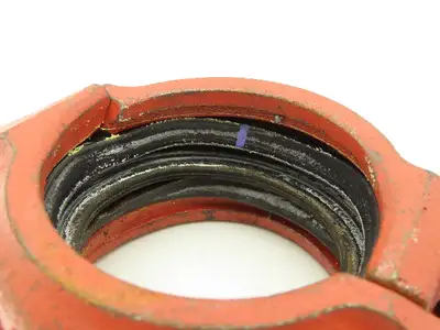 Victaulic 009N Firelock EZ 2-1/2" Grooved Pipe Rigid Coupling  Lot of 10