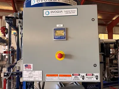 USED 2019 EVOQUA WATER TECHNOLOGIES RO/DI SYSTEM WITH SOFTENING CAPABILITY