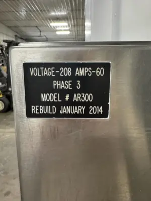 USED 2014 EMPIRE BAKERY EQUIPMENT AR300