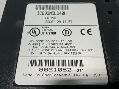 USED GE FANUC IC693CPU313V