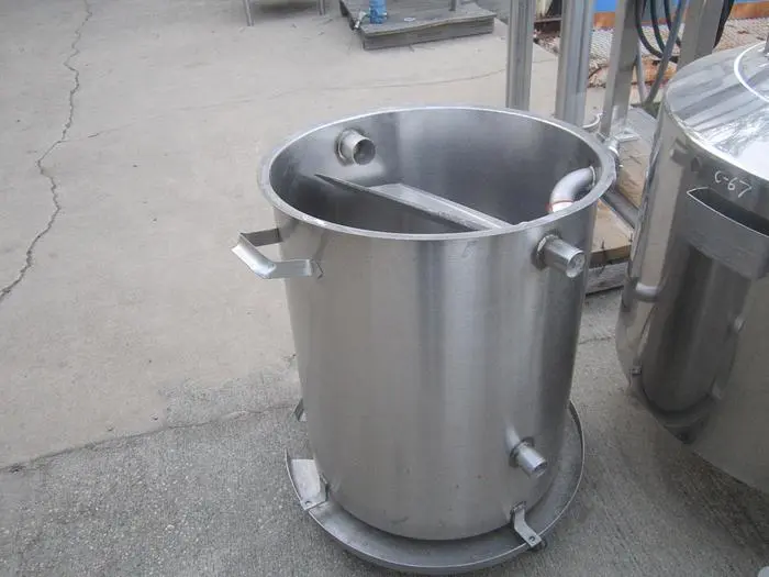Tank, 35 Gallon, S/st, 20" x 24", DB/CT #S739593