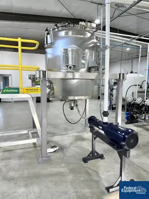USED Lee Industries 1,000 Liter Lee Industries Reactor, Model 1000LU