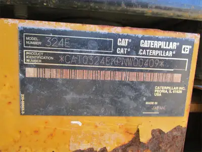 Used 2012 CATERPILLAR 324EL Crawler Excavators | Abele Tractor #1342758